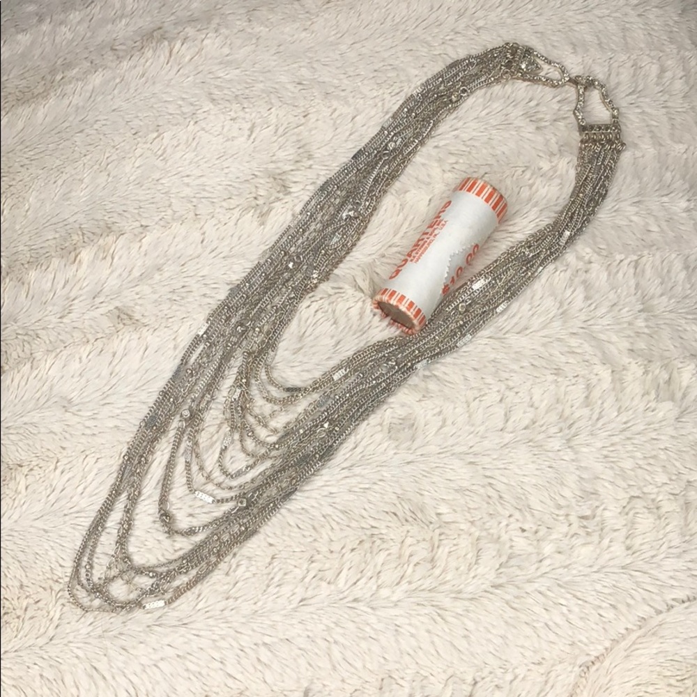 Chloe and Isabella silver necklace